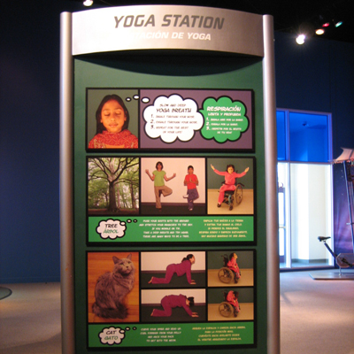 Run!Jump!Fly! Yoga area